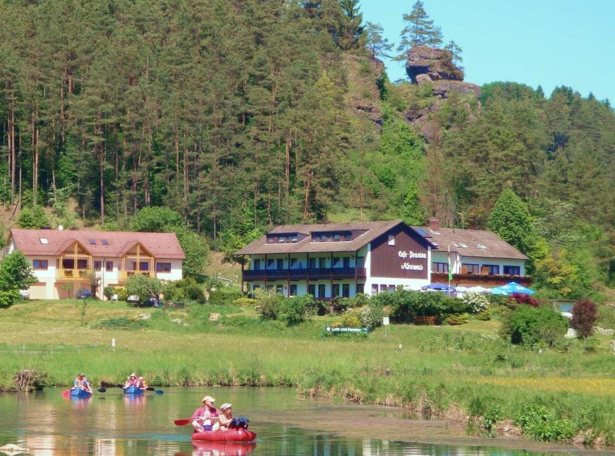 Café Pension Krems Waischenfeld Exterior foto