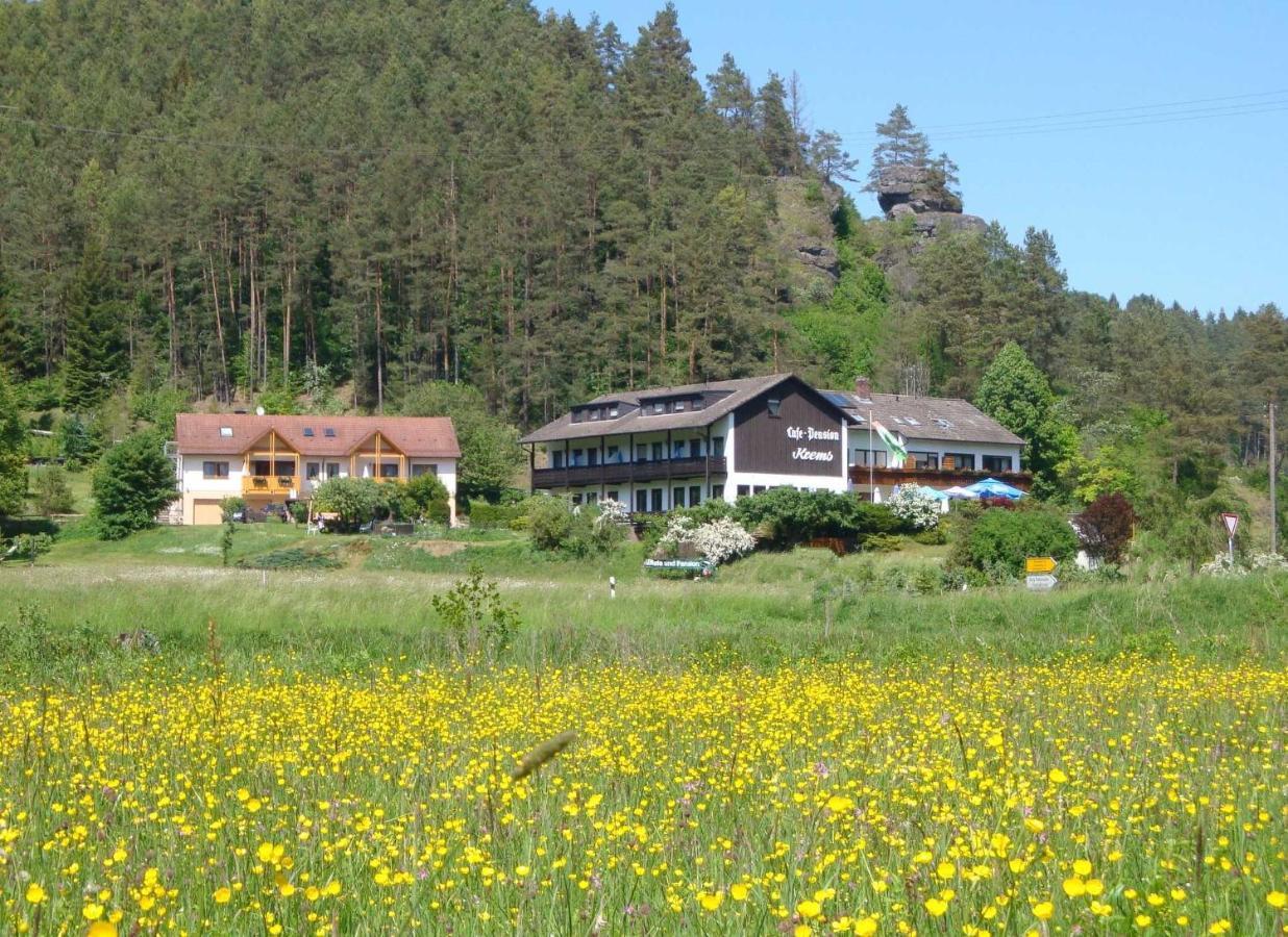 Café Pension Krems Waischenfeld Exterior foto